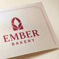 Pearl Paper Greeting Cards, 14pt pearl metallic stock