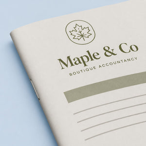 Premium Matte Booklets 8.5x5.5, 100lb silk text, matte finish