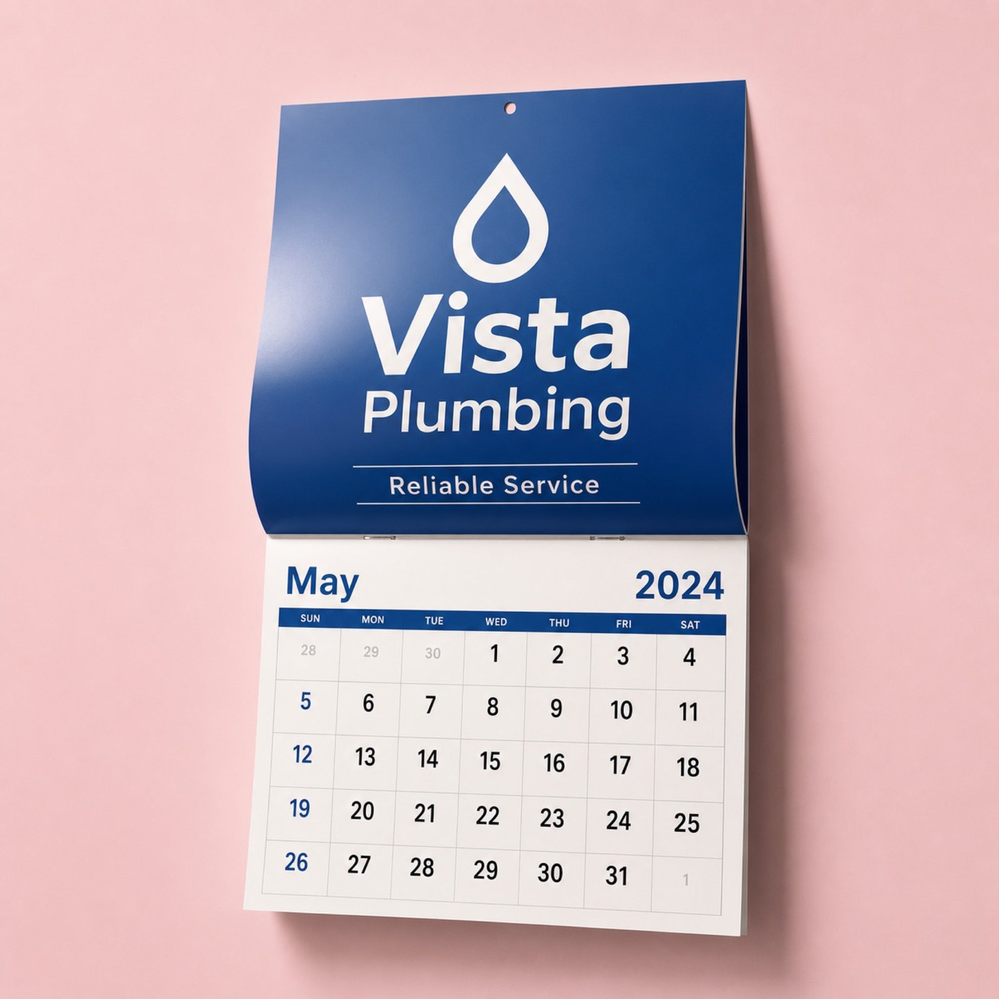Premium Wall Calendars, 100lb gloss text, 8.5 x 11 inches