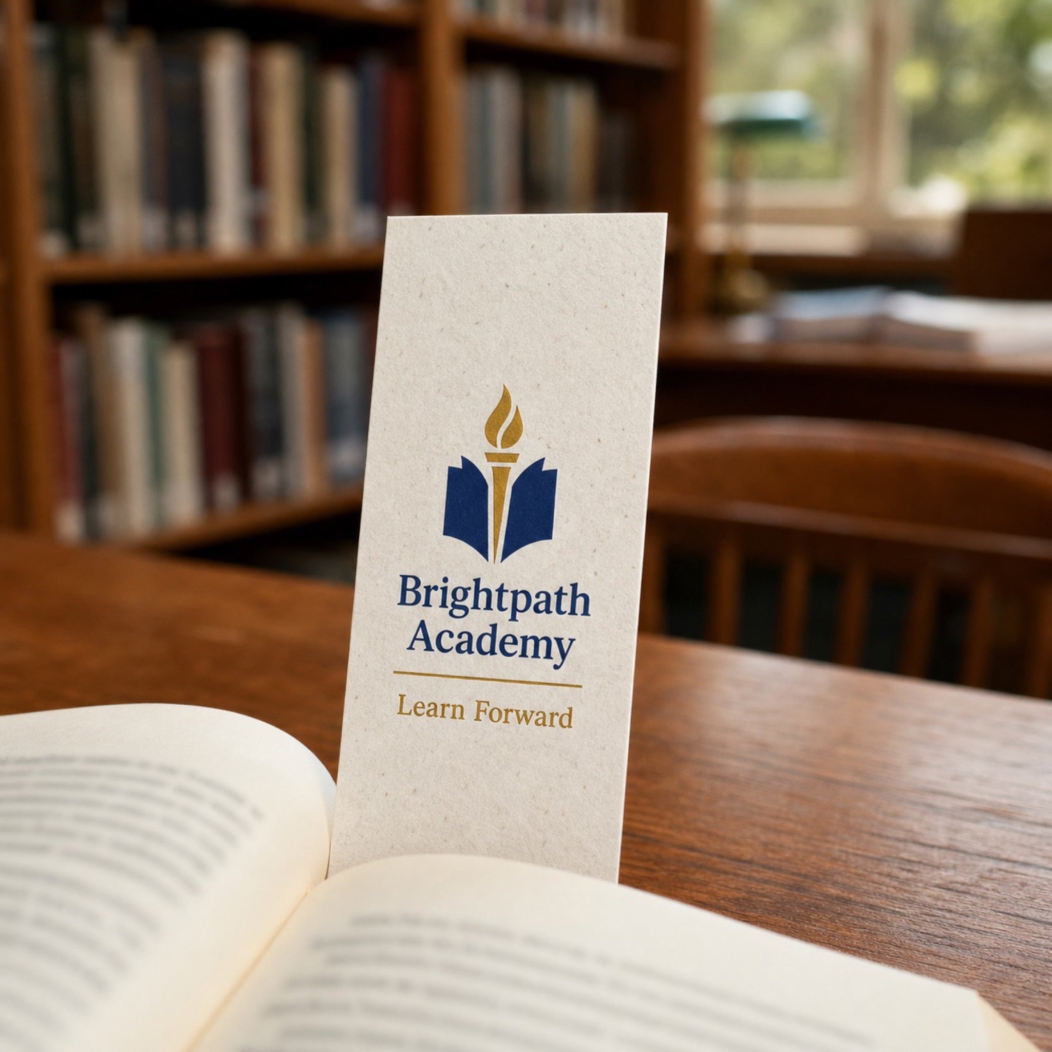 Recycled Bookmarks, 13pt Enviro stock, 100% recycled, uncoated
