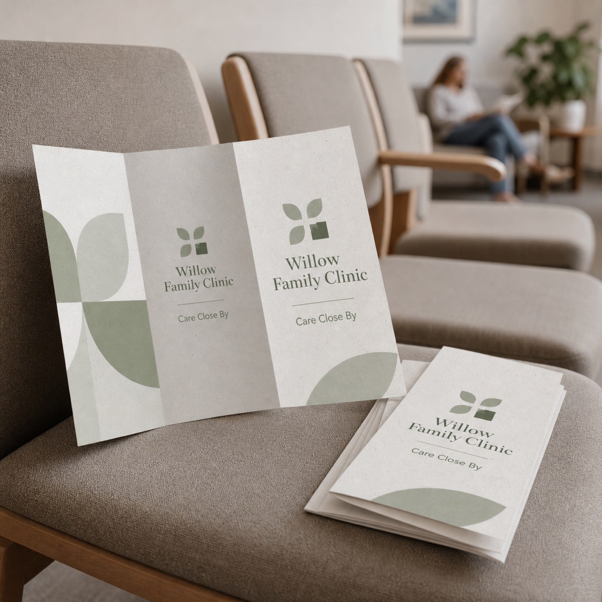 Recycled Brochures, 80lb Enviro text, 100% recycled, uncoated