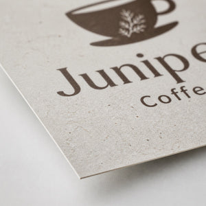 Recycled Flyers, 80lb Enviro text, 100% recycled, uncoated