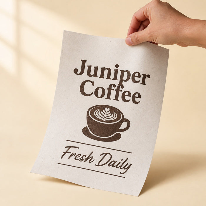 Recycled Flyers, 80lb Enviro text, 100% recycled, uncoated