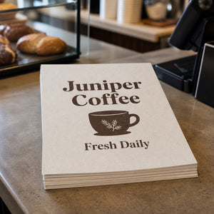 Recycled Flyers, 80lb Enviro text, 100% recycled, uncoated