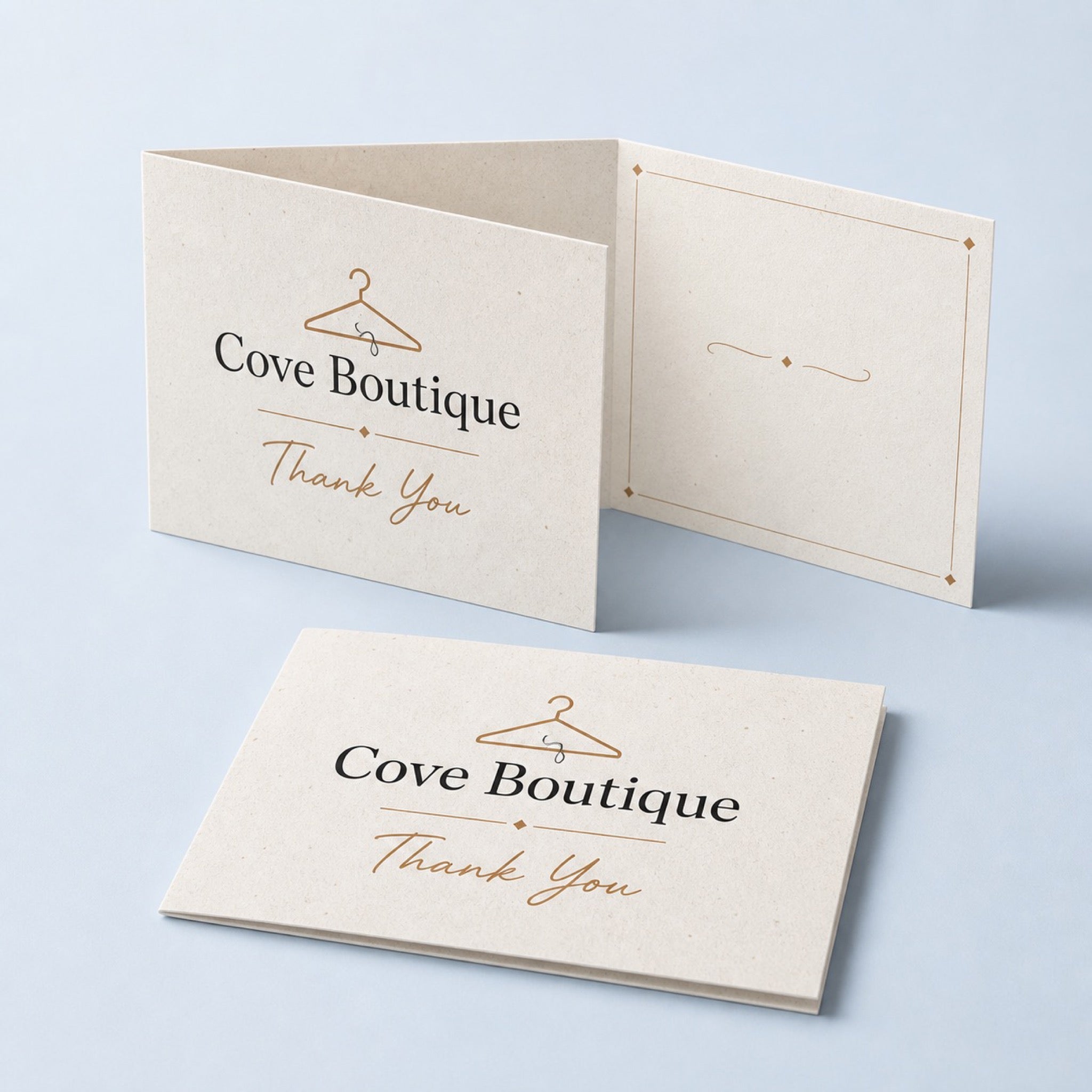 Recycled Greeting Cards, 13pt Enviro stock, 100% recycled, uncoated