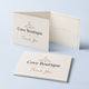 Recycled Greeting Cards, 13pt Enviro stock, 100% recycled, uncoated