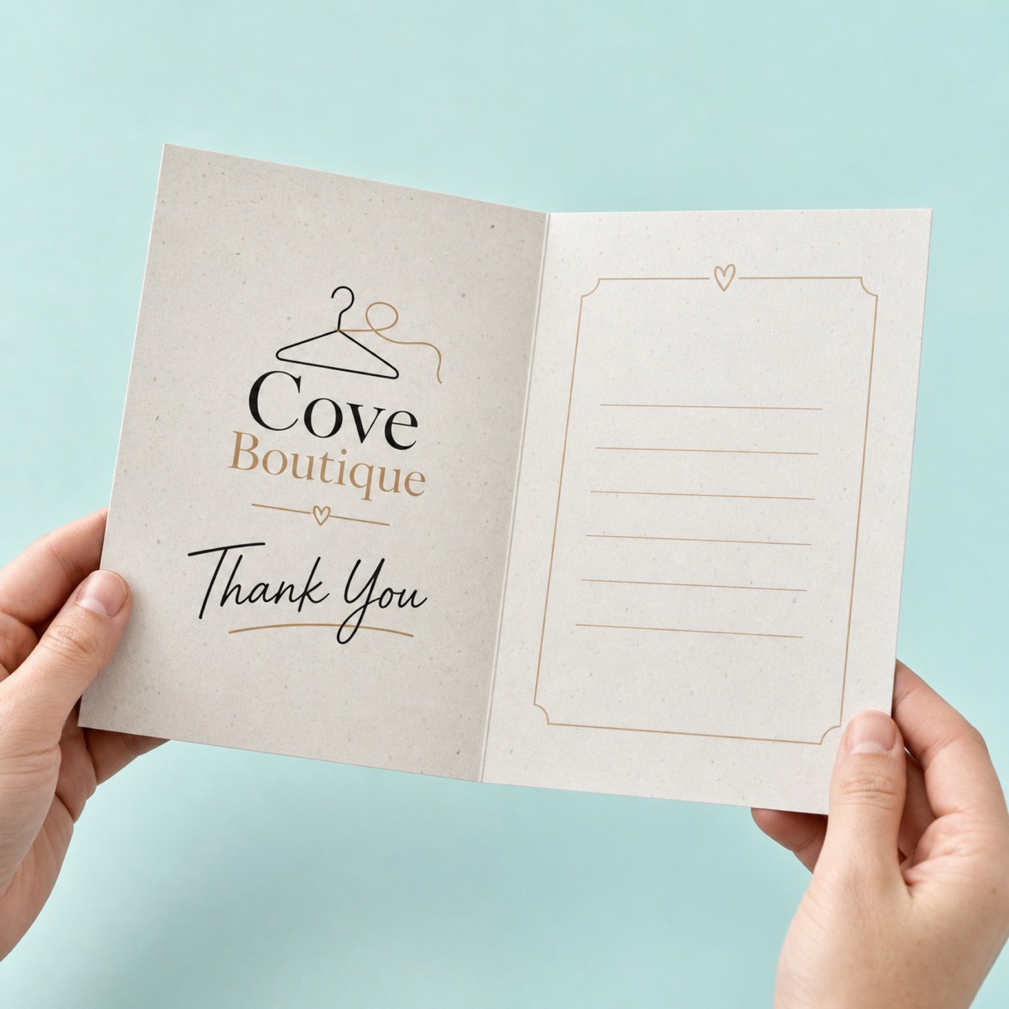 Recycled Greeting Cards, 13pt Enviro stock, 100% recycled, uncoated