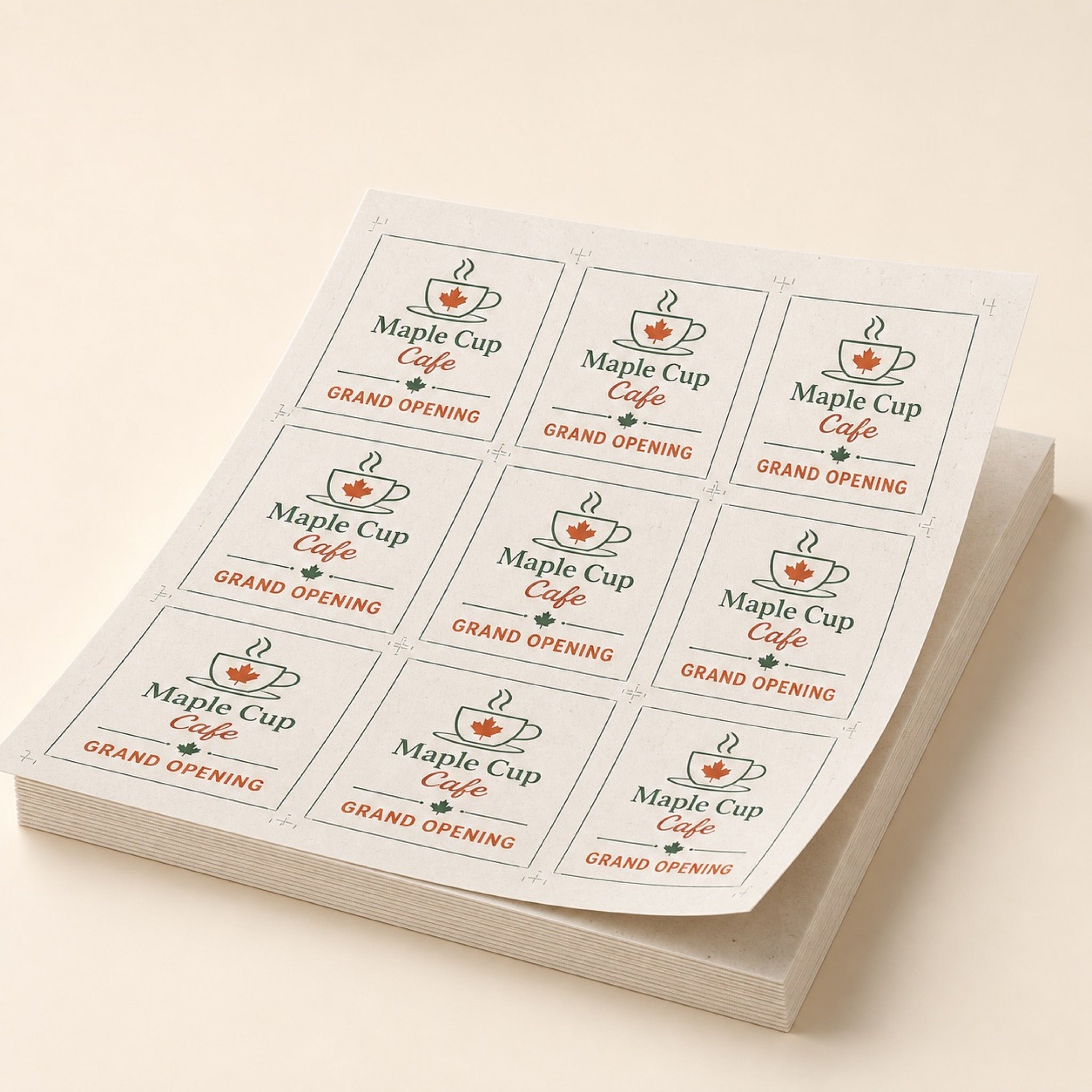 Recycled Paper Digital Sheets 12x18, 80LB Enviro recycled text, uncoated, 12 x 18 inches, shown in an alternate use