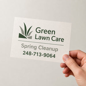 Recycled Postcards, 13pt Enviro stock, 100% recycled, uncoated
