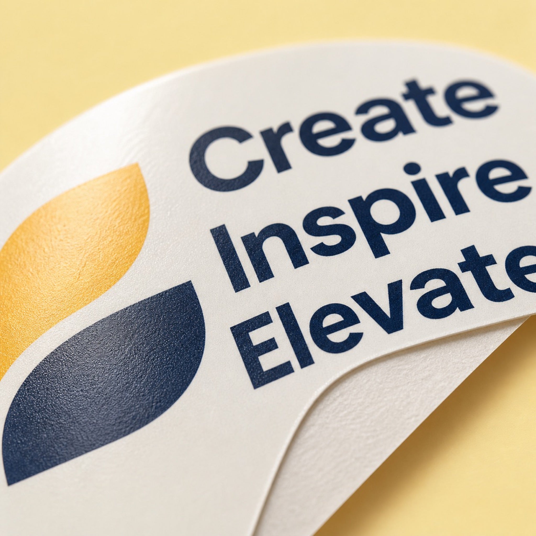 Close-up of the full-colour adhesive print on Removable Wall Decals
