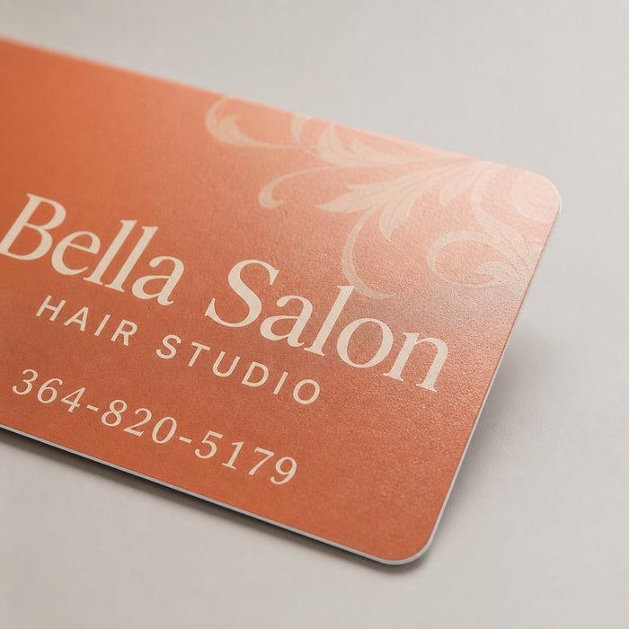 Silk Matte Business Cards, 16pt cardstock, silk matte lamination