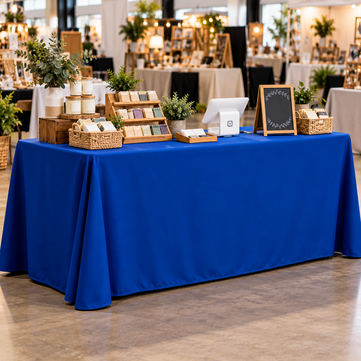 Solid Color Table Throws