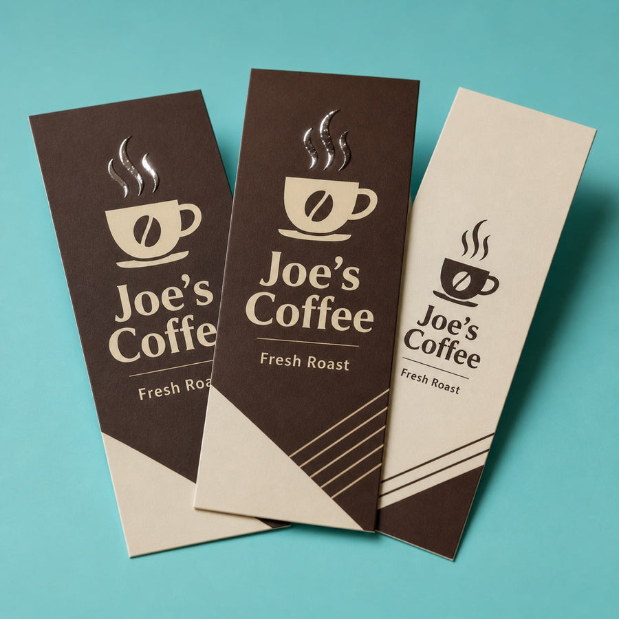 Spot UV Bookmarks
