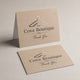 Spot UV Greeting Cards, 14pt laminated stock, matte lamination with spot UV