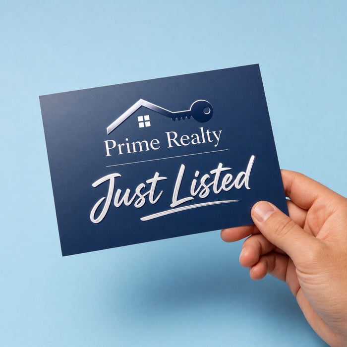 Spot UV Postcards, 16pt laminated stock, 4x6 to 8.5x5.5
