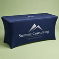 Table Covers 6 ft, printed polyester, fits a standard 6 ft folding table