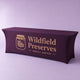 Table Covers 8 ft, printed polyester, fits a standard 8 ft folding table