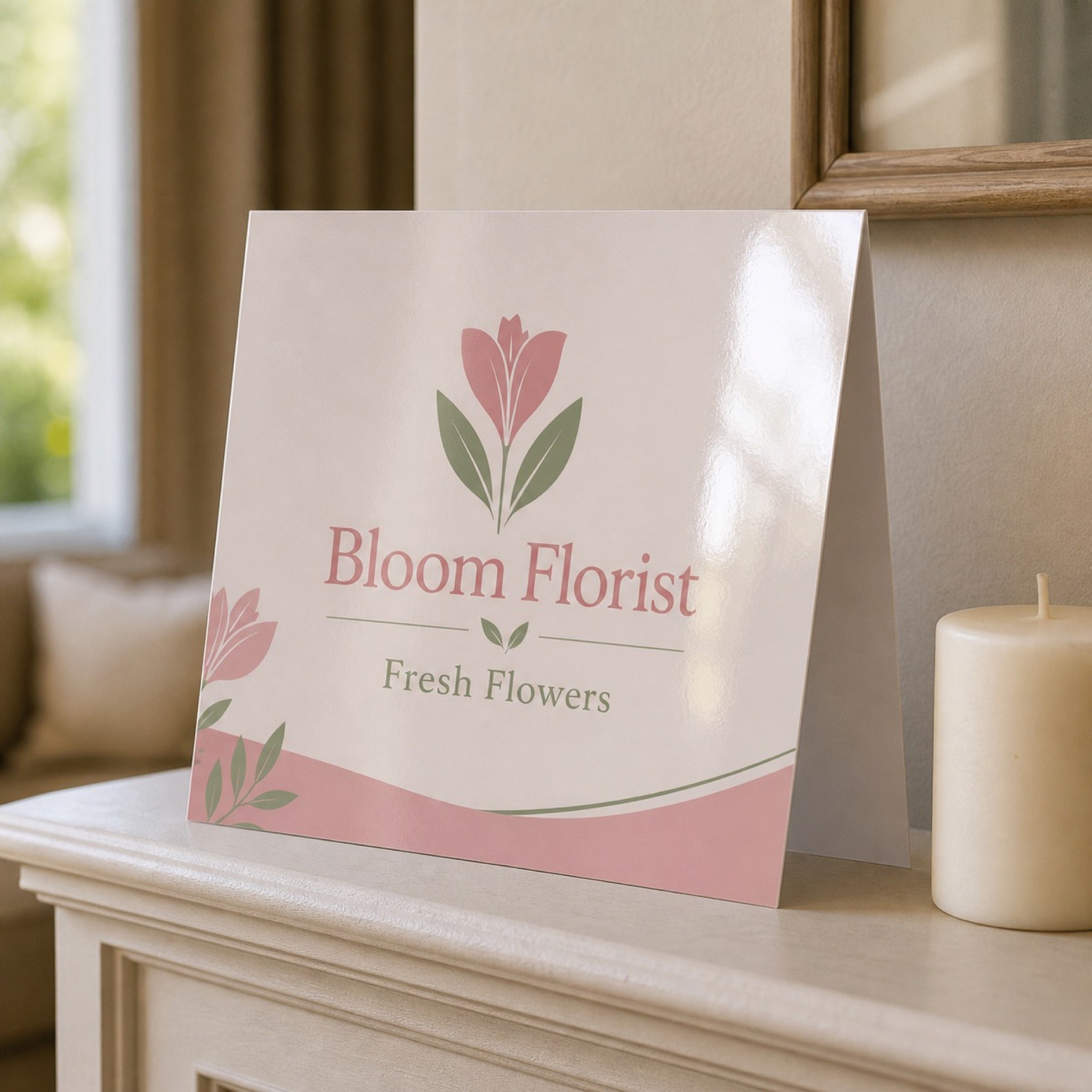 Writable High-Gloss Greeting Cards, 14pt C1S stock, UV cover, 8.5x5.5, 10x7, 8.5x11
