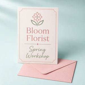Writable Invitations, 14pt C1S stock, 5x7, 4.25x5.5, 8.5x5.5