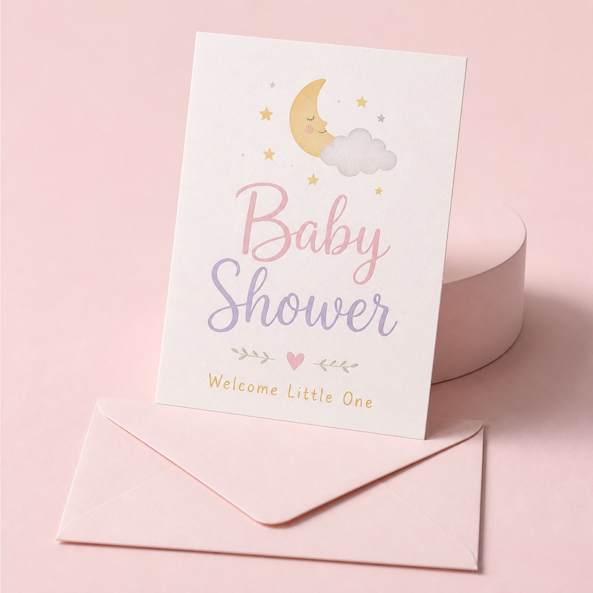 Writable Invitations, 14pt C1S stock, 5x7, 4.25x5.5, 8.5x5.5, shown in an alternate use