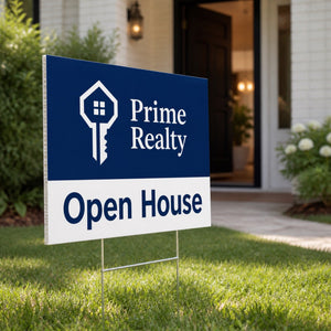 Yard Signs 6mm, 6mm corrugated plastic (coroplast), 6x24 to 48x48
