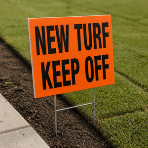 Yard Signs 6mm, 6mm corrugated plastic (coroplast), 6x24 to 48x48