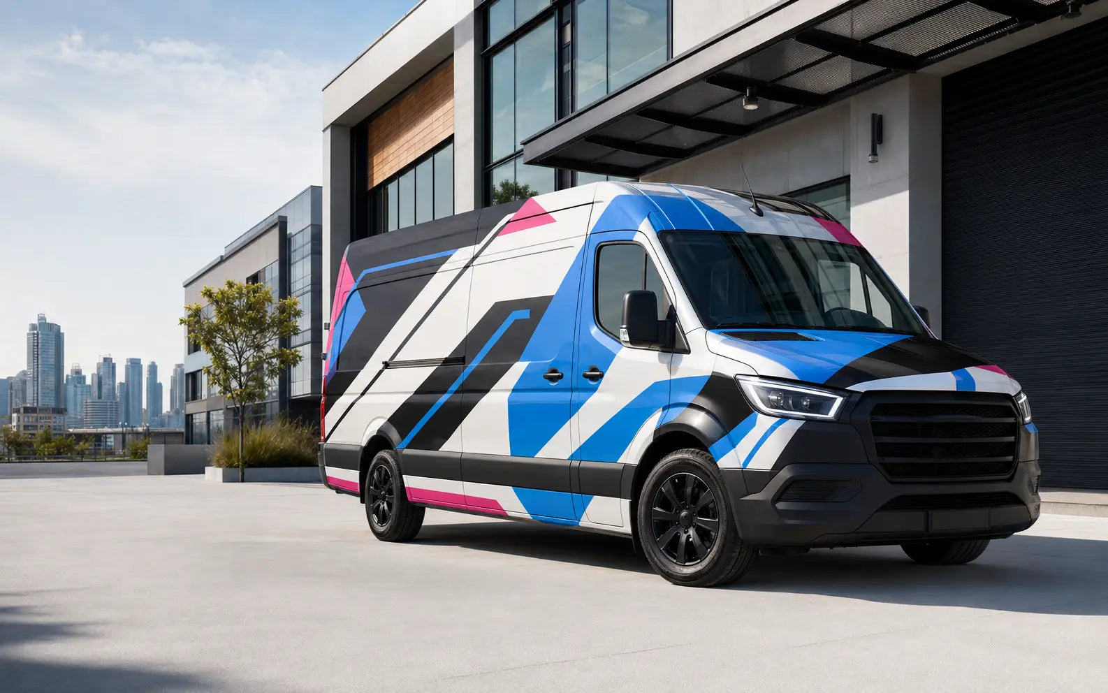 Premium commercial vehicle wrap